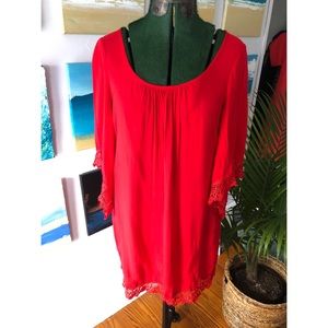 Socialite embroidered dress